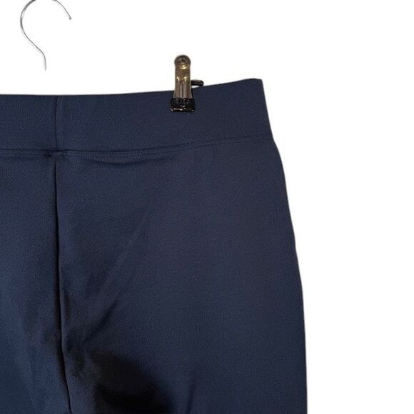 American Giant Double Knit Ponte Slim Pant High Rise Heritage Navy Size 12T - Picture 5 of 13